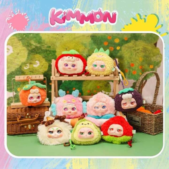 กลับมาแล้ว พร้อมส่งจากไทย🇹🇭 กล่องสุ่ม KIMMON V.4 คิมม่อนผลไม้ตัวยอดฮิต น้องเป็นหัวผลไม้ เป็นกระเป๋าและพวงกุญแจไปในตัว น่ารักสุดๆ ไม่แกะ ไม่เช็คกล่อง ลุ้นซีเคร็ทจ้า