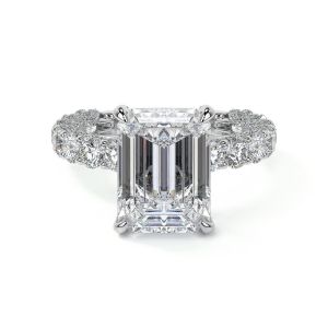 2024 New Luxury Princess Silver Color Designer Engagement Ring for Women Lady Anniversary Gift Jewelry Bulk Sell R8012