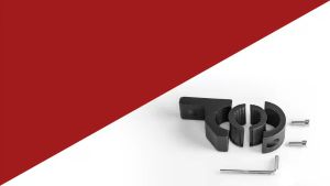 LED spotlight fixing bracket 2pcs motorcycle bumper light bracket