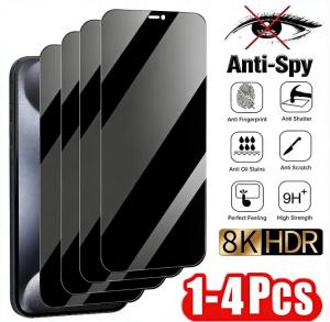 1-4Pcs HD Privacy Anti-Spy Tempered Glass Screen Protector For Redmi Note 15 Pro 14 13 Pro 12 Pro 11 Pro 13 12 11 Anti-Scratch