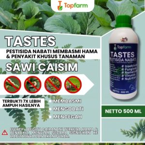 Obat Hama Sawi / Obat Daun Sawi / Obat Sayuran Sawi / Obat Tanaman Sawi / Obat Sayur Daun Sawi Caisim Pokcoy / Obat Khusus Hama Daun Sawi / Obat Penyubur Tanaman Sawi