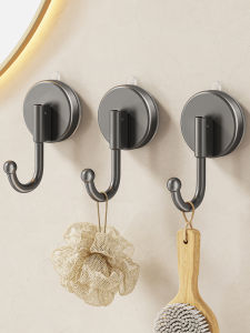 Powerful Suction Cup Hook Strong Adhesive No Drilling Heavy Duty Sticky Hook for Bathroom And Toilet Door Back Backpack Clothes