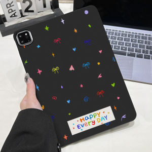 Straight Edge Matte Tablet Case for Xiaomi Pad 6S 7S 6 7 8 Pro 11.2 Inches Mini 8.8 inch Shell Colorful Doodle Elements Stars