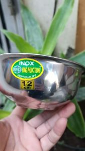 Bát Inox Trộn Mặt Nạ Spa Bát Inox Đựng Nước 12cm