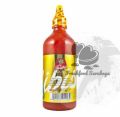 Saos sambal dua belibis kemasan botol 535ml. 