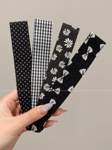 เครื่องประดับผมแบบมีสายรัดผ้าติดซิปรูดสำหรับผู้หญิง Pink Empress แฟชั่นเกาหลี ใช้งานได้ตลอดทั้งปี ผ้าฝ้ายโพลีเอสเตอร์ ไม่ติดผม