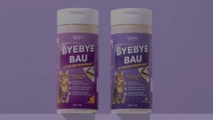 Refill Bye Bye Bau 450gr | Dr.Bulu - Deodorant Litter Box Penghilang Bau Litter Box Kucing dan Anjing Odor Remover