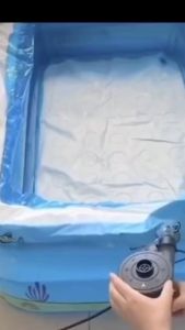 Máy Bơm Hút Chân Không Hoặc Thổi Bụi Wenbo Dùng Bơm Hồ Bơi Đệm Hơi Giường Hơi Nguồn 220v Cực Mạnh