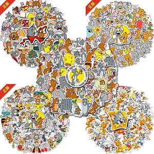 50Pcs Tom and Jerry Stickers Pack Waterproof Laptop Phone Scrapbooking Motorcycle Car Korean Decal Sticker for Girls Toys