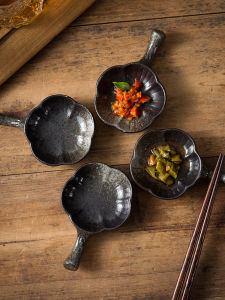 Japanese Style Small Plate for Hot Pot Dipping Sauce Personalized Taste Soy Sauce Dish Snack Tomato Sauce Commercial Appetizer Plate