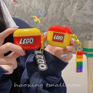 Ốp Lưng Silicon Mềm Cho AirPods pro 2 AirPods 3 AirPods 4 Apple Bluetooth Tai Nghe Nam Khối Sáng Tạo Cá Nhân Hóa