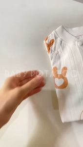 Setelan piyama baju bayi/baju tidur piyama bayi/sleepsuit bayi lembut dan adem