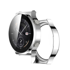 Glass+Case for Huawei Watch GT3 GT 3 Pro 46MM PC Hard Screen Protector Protective Bumper Anti-scratch Tempered Glass Case Cover