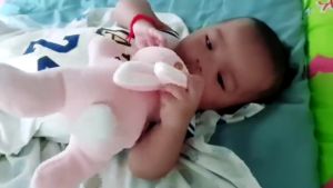 ตุ๊กตาสวมขวดนม ฝึกจับขวดนมได้ง่ายขึ้น กันร้อน ที่ใส่ขวดนม ตุ๊กตาใส่ขวดนม Baby Bottle Hugger ตุ๊กตาครอบขวดนม ขวดนมลายการ์ตูนสำหรับเด็ก MY239