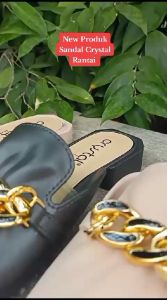 SANDAL JELLY WANITA SENDL FASHION KARET PEREMPUAN CRT 1301