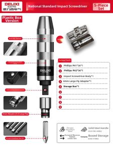 DELIXI | Impact Screwdriver Heavy Duty Industrial