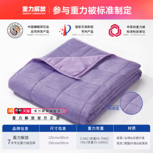 Gravity Liberation Double-Sided Summer Cooling Gravity Quilt Gravity Blanket Cold Cover Quilt Air Conditioning Blanket Summer Quilt Airable Cover Washable New Product