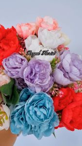 Mawar Peony Premium/Mawar Peony Import/Buket Mawar/Bunga Hantaran (NK-36)