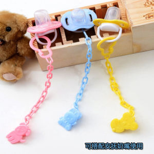 Empeng Dot Bayi dan Tali Rantai Penjepit Baby Pacifier-Vegasus Store (COD)