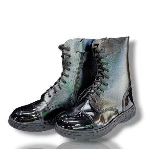 รองเท้าคอมแบทซิปCobar รองเท้าCombat Boots Cobra  รุ่นหัวแก้ว รุ่น006B