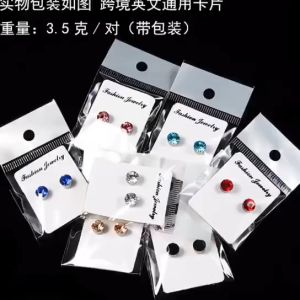 Anting Magnet Tanpa Tindik: Magnet Warna Berlian yang Kuat Menyerap Besi