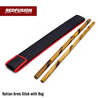 Rattan Arnis Sticks With Bag Set 28 Inch