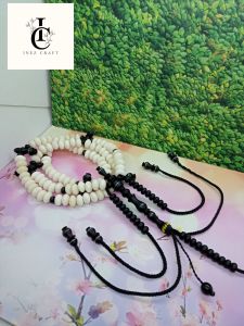 ❤️ INEZ CRAFT ❤️ Tasbih tijani tulang kerbau kombinasi user black T31