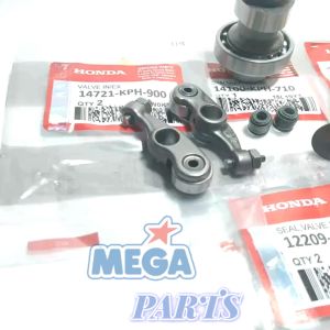 PAKET NOKEN AS KARISMA SUPRA X 125 KIRANA KPH PLATUK KLEP PAYUNG KLEP SET SEAL SIL HONDA KHARISMA