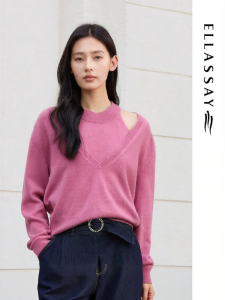 ELLASSAY | Womens Spring/Summer New Simple Cashmere Twin-Set Sweater