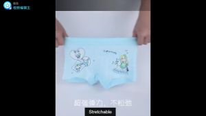 Stock Clearance 5pcs Girls Panties Kids Cotton Underwear for Girls Fashion 5pcs per set Korean Style Underwear Cute pants 女童四角内裤 女童平角内裤 C056