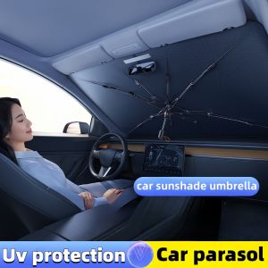 Hot Selling Summer Car Sunshade Umbrella in Car Cooling Tool Front Windshield Sunshade Car Sunshade