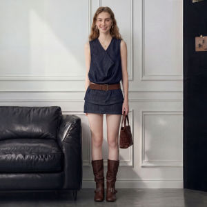 LIDIA | Summer Casual Halter Vest and Skirt Two-Piece Set