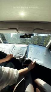 Foldable Car Windshield Sun Shade Universal Front Window Sun Visor UV Rays Block Heat Insulation Auto Interior Protector Summer