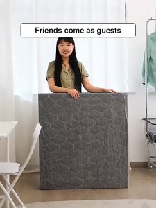 【COD + Local Seller】70/120CM Metal Foldable Bed Folding Bed Double/Single Bed Frame Installation Home Office Foldable Bed Single Metal No assembly Required