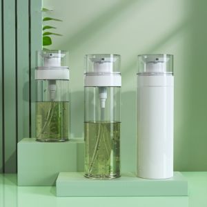 200ml Transparent Press Bottle Lotion Bottle Bath Shampoo Bottle