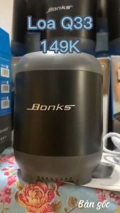 Loa Bluetooth Mini Bonks Q33 - K8 Âm thanh sống động có chức năng nghe gọi có hỗ trợ thẻ nhớ 32Gb (Siêu Trầm)