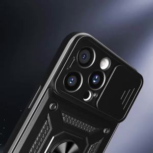 for Tecno Spark Go 2023 Case [with Tempered Glass Screen Protector] Compatible with Tecno Pop 7 Pro Phone Case Cover HJ-HW- Blue