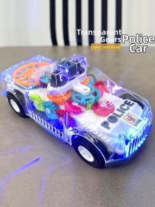 Durable Educational Police Car Toy With Lights and Music