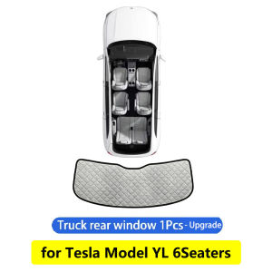 Sun Shade for Tesla NEW Model YL 2026 Upgraded Privacy Sunshade Side Window Curtains Cover Windshield Sun Visor Outdoor Camping