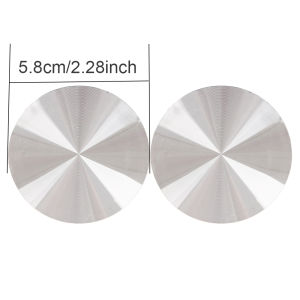 2 Pcs/set 58MM Universal Metal Car Water Cup Holder Mat Trim Sticker For Land Rover Range Rover Sport Vogue Discovery 4 5