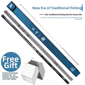 WLGZ | Ultra-light Super Hard Bait Fishing Rod Traditional Fishing