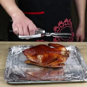 Multi-Purpose Kitchen Scissors Ultra Sharp Heavy-Duty Cooking Shears Stainless Steel & Dishwasher Safe - For Meat Chicken