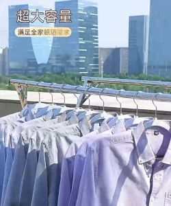 Clothes hanger bracket stainless steel foldable clothes drying rack portable stable clothes drying rack suitable for indoor and outdoor use