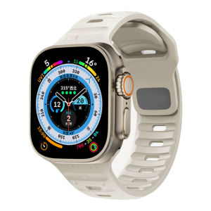 Silicone Strap For Apple Watch ultra Band 44mm 49mm 45mm 42mm 40mm 41mm 38mm sport correa bracelet iwatch Series 7 6 3 4 5 se 8