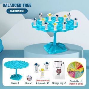 Fun Balance Tree Children Montessori Math Toys Balancing Board Game Parent-child Interaction Tabletop Balance Game Toy Gifts