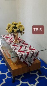 Taplak Meja Tamu aestetic Motif /Taplak Meja Makan/TableRunner Motif Geometris