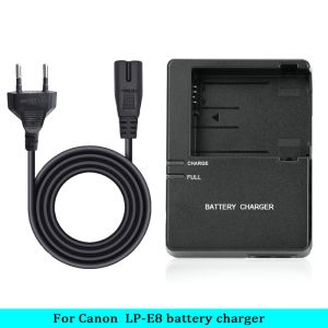 LC-E8 Battery Charger for Canon LP-E8 - Compatible with EOS 600D 650D 700D 550DRebel T2iT3iT4iT5i Kiss X4 X5 X6i Camera