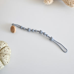 Drop-Prevention Teethable Pacifier Clip