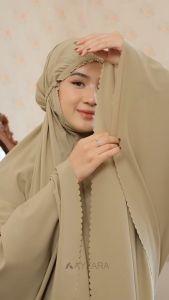 AYZARA - Mukena Dewasa Lite Polos Ataya Series