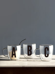 JOTO | Couple Double-layer Heat-resistant Drinking Glass